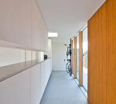 ELL — A Single-Storey House Adorned by White Spaces, Like a Museum｜Modern Residences｜Custom-built house｜Entrance hall