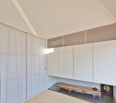 ELL — A Single-Storey House Adorned by White Spaces, Like a Museum｜Custom-built house｜Japanese-style room