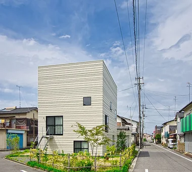maWo　〜６層のスキップフロアハウス〜｜ガレージハウス｜注文住宅｜外観