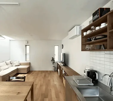 吹田の家｜インダストリアルデザインの家｜注文住宅｜LDK