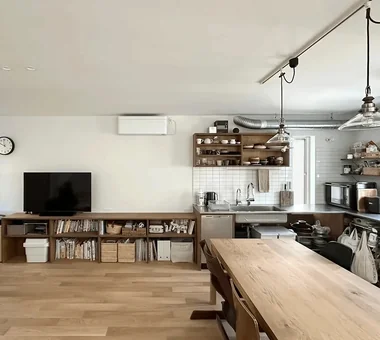 吹田の家｜インダストリアルデザインの家｜注文住宅｜LDK
