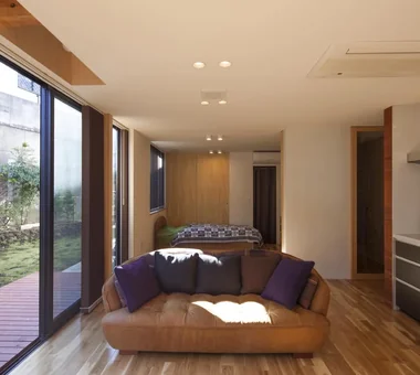 Kamiooka Nagaya｜Modern Residences｜Living Room｜Custom-built house