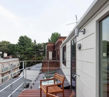 House in Shirokane｜Modern Residences｜Terrace｜Custom-built house