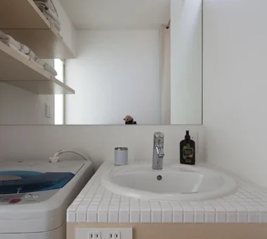 House F in Hodogaya｜Modern Residences｜Lavatory｜Custom-built house