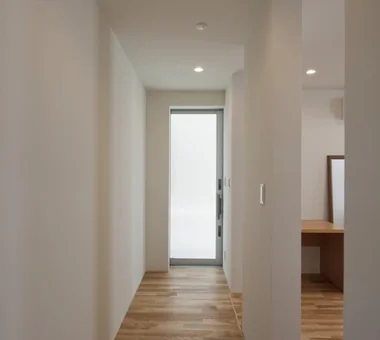House F in Hodogaya｜Modern Residences｜Corridor｜Custom-built house