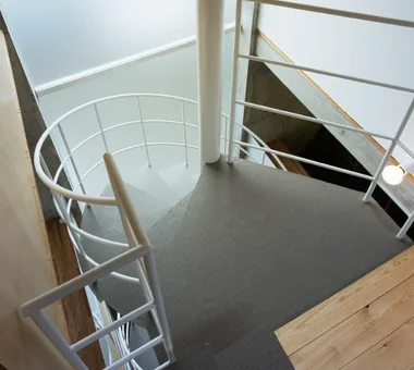 House in Higashiyukigaya｜Minimalist Design Residences｜Stairs｜Custom-built house