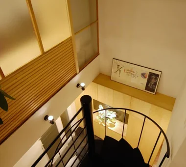 House in Hadano｜Modern Residences｜Stairs｜Custom-built house