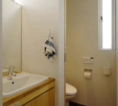 House in Hadano｜Modern Residences｜Lavatory｜Custom-built house