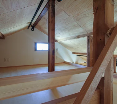 もくかみハコの家｜練馬のジャパンディな戸建てリノベーション｜和モダンな家｜注文住宅｜ロフト