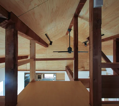 もくかみハコの家｜練馬のジャパンディな戸建てリノベーション｜和モダンな家｜注文住宅｜ロフト