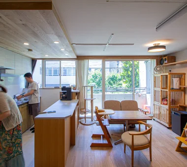 子と猫の家｜文京区のマンションリノベーション｜注文住宅｜LDK