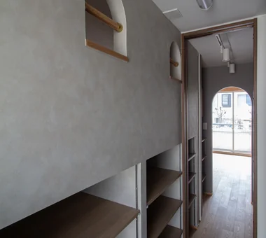 子と猫の家｜文京区のマンションリノベーション｜注文住宅｜収納