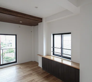 猫と本の家｜マンションリノベーション｜注文住宅｜リビング