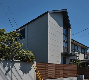 下鴨住宅｜設有壁面書架的住宅｜客製化住宅｜外觀