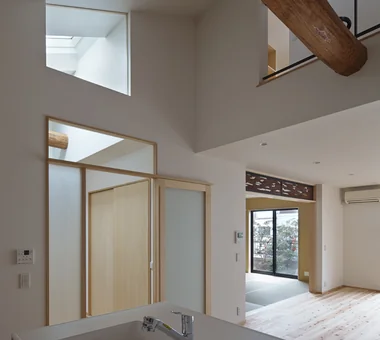 西京極住宅｜有庭院的住宅｜客製化住宅｜廚房