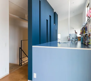 Residence in Kurashiki｜Homes with Innovative Storage Solutions｜Custom-built house｜Children's Room