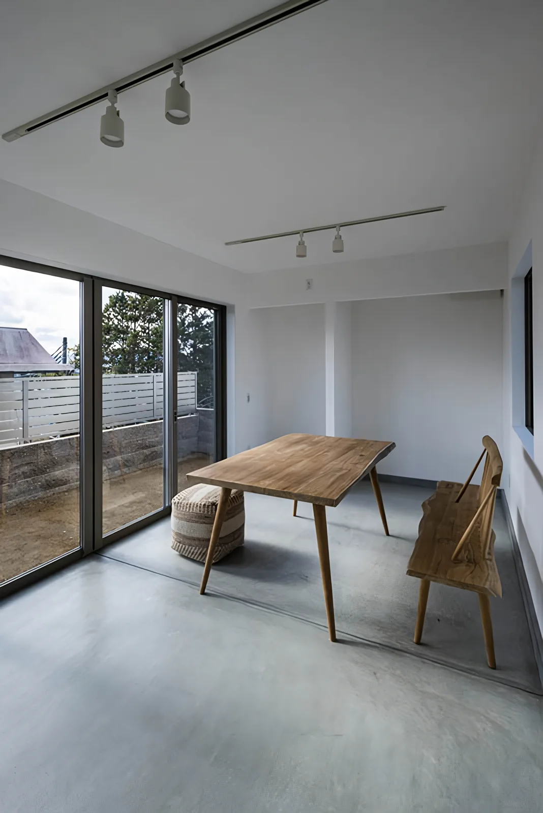 Functions not only as a studio but also as a meeting space.