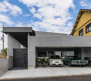 木津川的車庫住宅｜車庫住宅｜房屋導覽｜客製化住宅