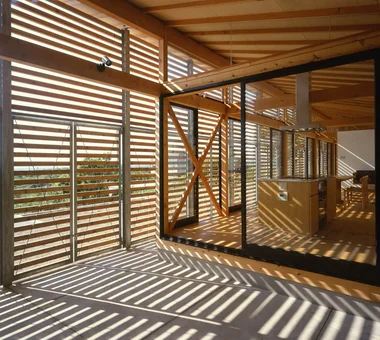 Louver｜LDK｜Custom-built house