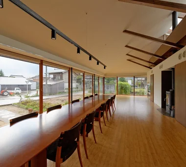 雪国的扩建｜玻璃幕墙住宅｜LDK｜定制住宅