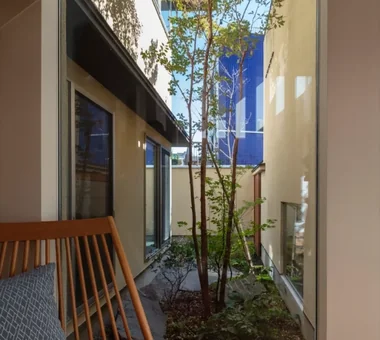 帶坪庭（微型庭園）的住宅｜築屋問答