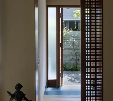 a memorable space｜中庭のある家｜注文住宅｜玄関