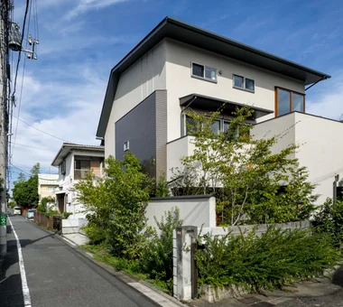 浜田山の住まい｜ワークスペースのある家｜注文住宅｜外観