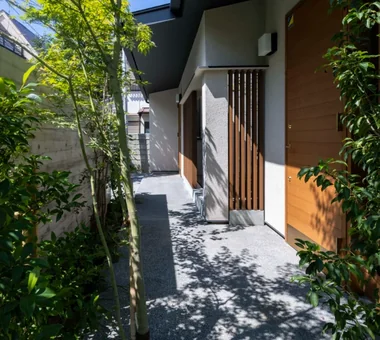 a memorable space｜和モダンな家｜注文住宅｜アプローチ