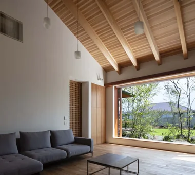 龍ヶ崎の住まい｜防音室のある家｜注文住宅｜リビング