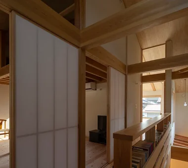 大蔵の家｜自然と暮らす家｜注文住宅｜廊下