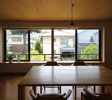 片濑海岸之居｜眺望之家｜定制住宅｜餐厅