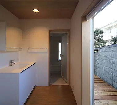 片濑海岸之居｜眺望之家｜定制住宅｜洗手间