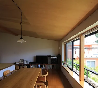 片濑海岸之居｜眺望之家｜定制住宅｜客厅