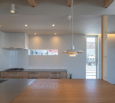 House of the Cityscape｜Custom-built house｜Kitchen