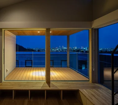 House of the Cityscape｜Homes with Scenic Views｜Custom-built house｜Terrace