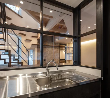 PARALLEL｜Homes Designed for Living with Cats｜Custom-built house｜Kitchen