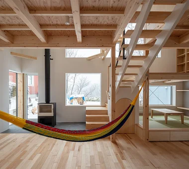 House of the North Window｜Sustainable Homes｜Custom-built house｜Living Room