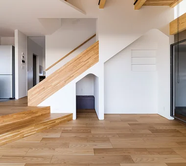 House at the Sky's Edge｜Sustainable Homes｜Custom-built house｜LDK