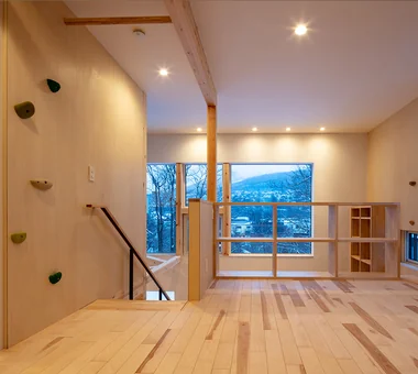House of the North Window｜Homes with Private Gyms｜Custom-built house｜Corridor